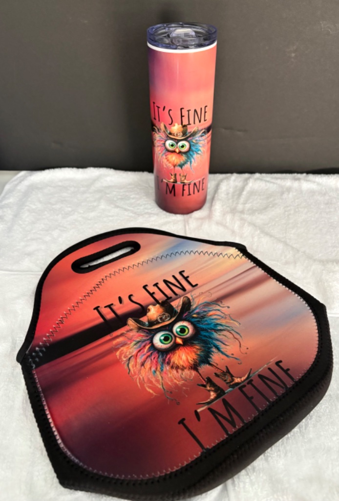 Custom Tumbler & Lunch Bag Set