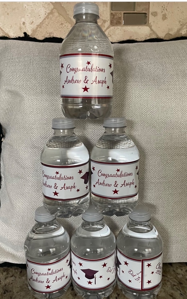 Custom Water Bottle Labels
