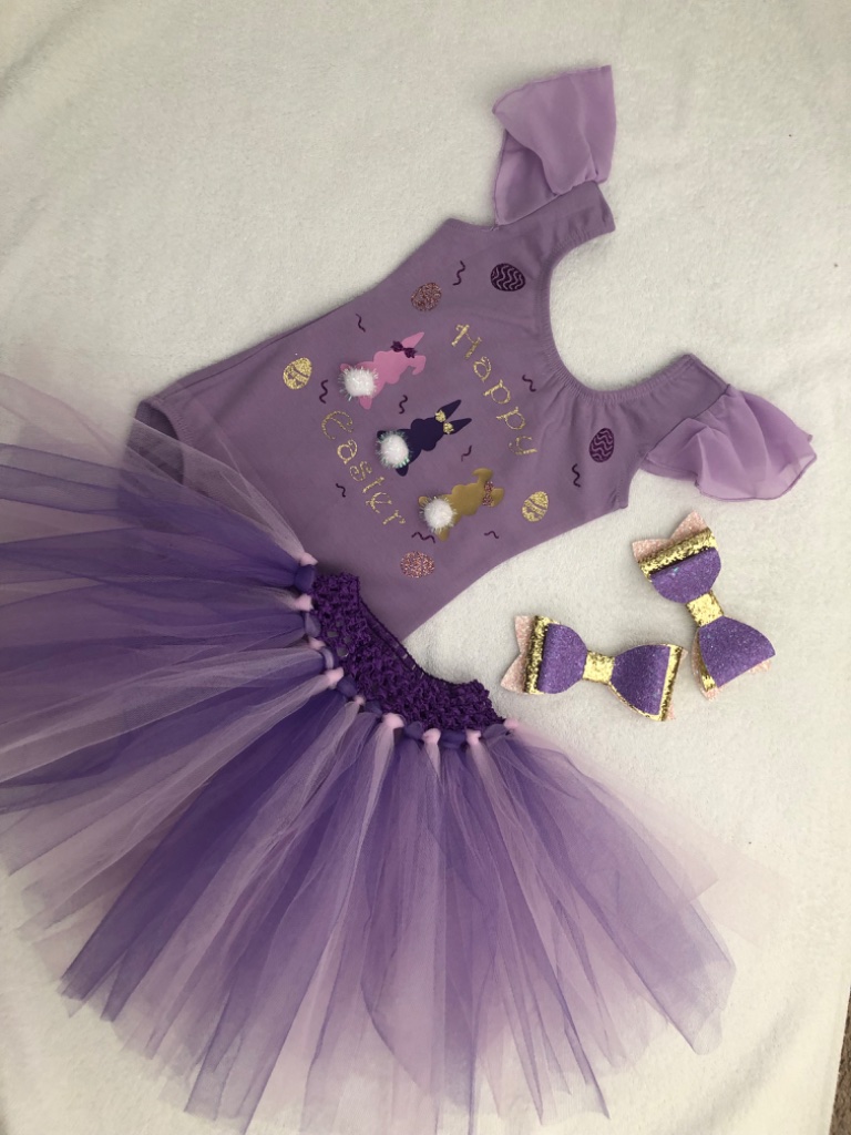 Custom Easter Tutu Outfit Set
