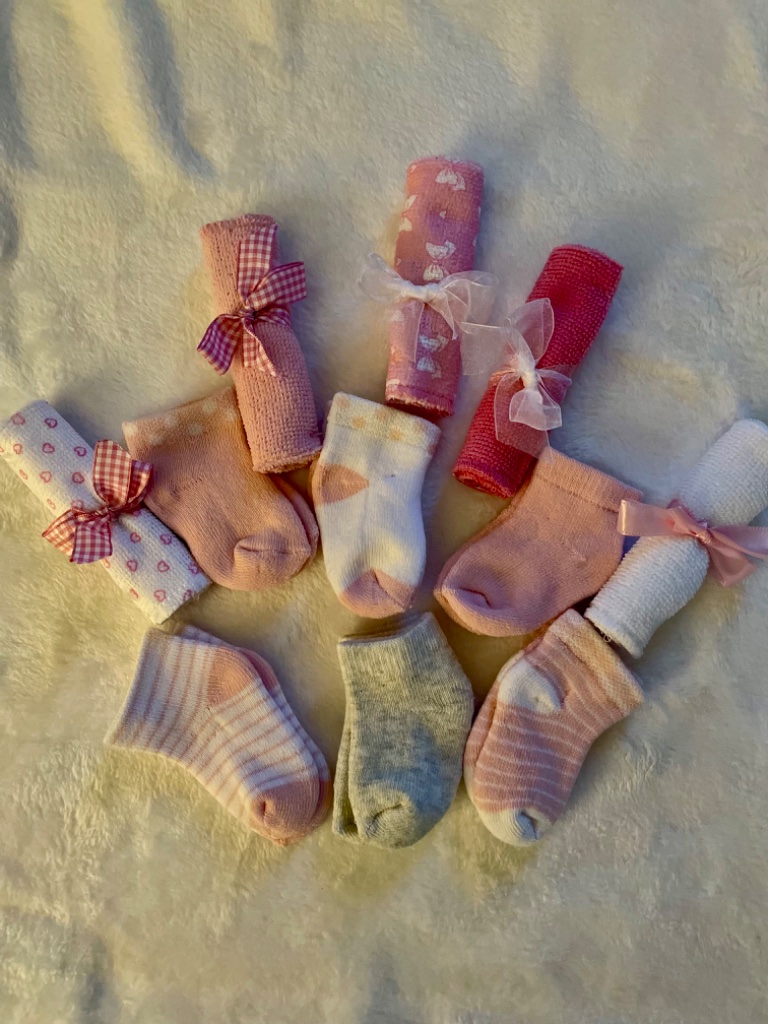 Custom Baby Sock Bouquet