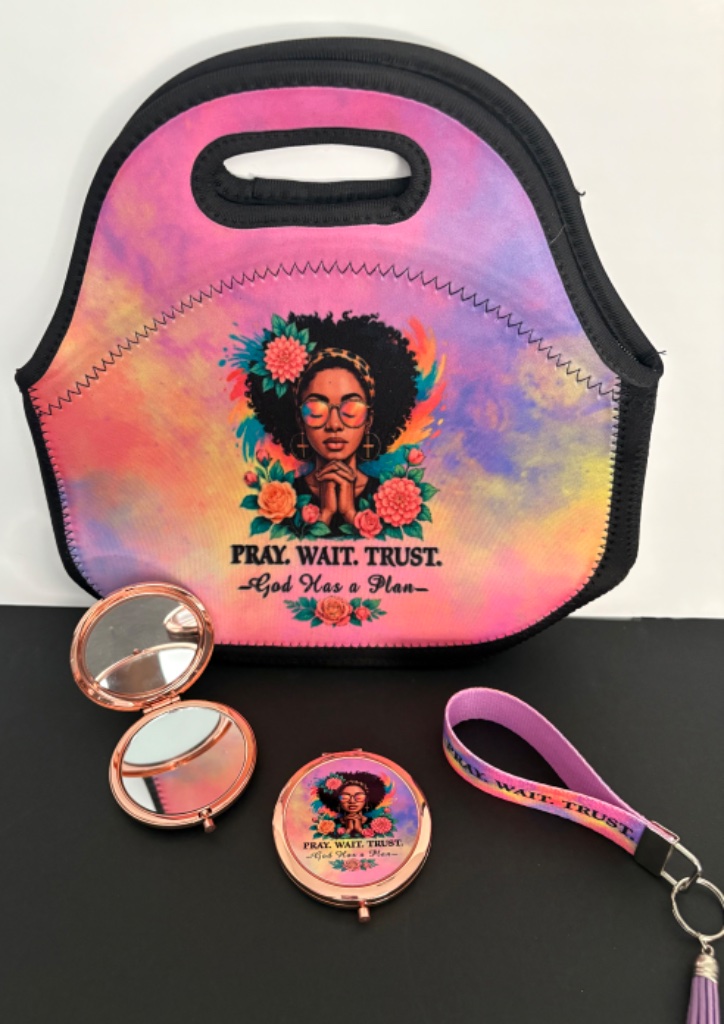 Custom Inspirational Lunch Bag Set