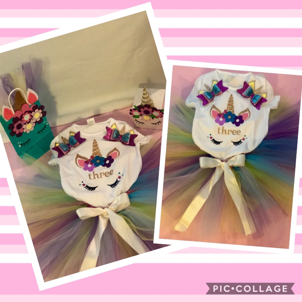 Custom Birthday Tutu Set