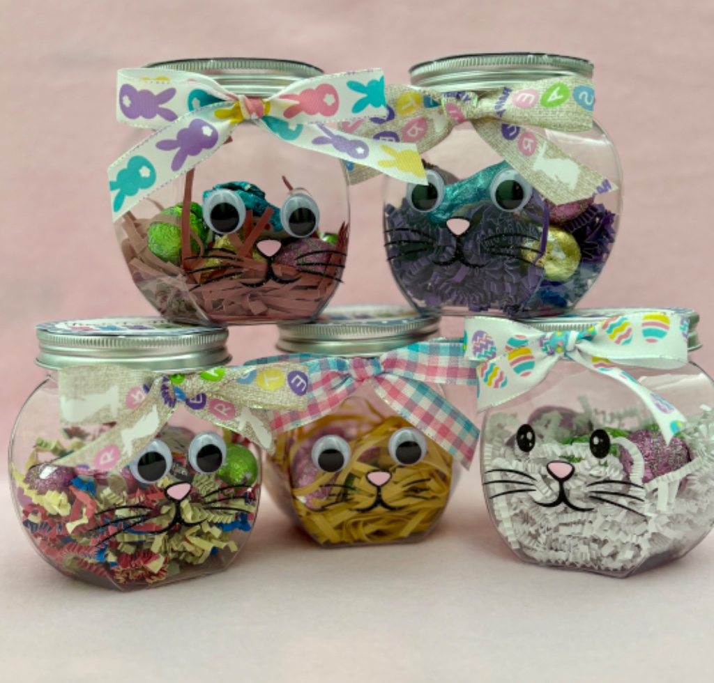 Custom Easter Candy Jars