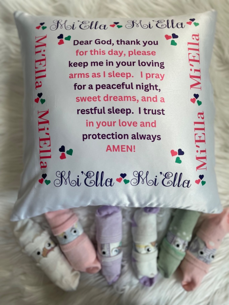 Personalized Prayer Pillow