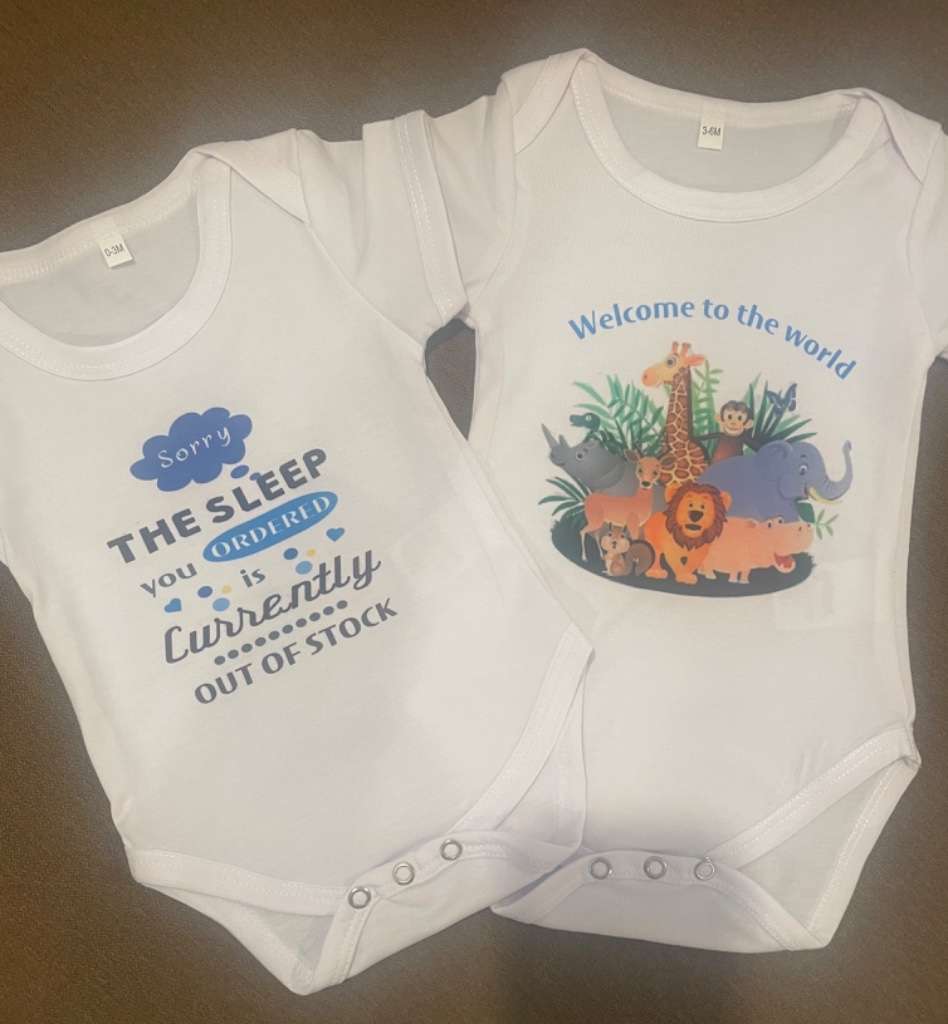 Custom Baby Graphic Onesies