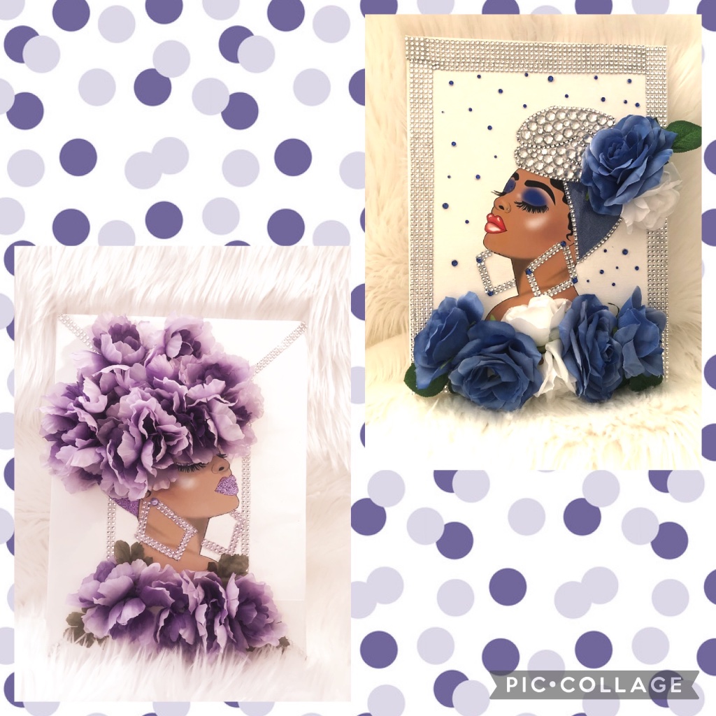 Custom 3D Flower Frame Art