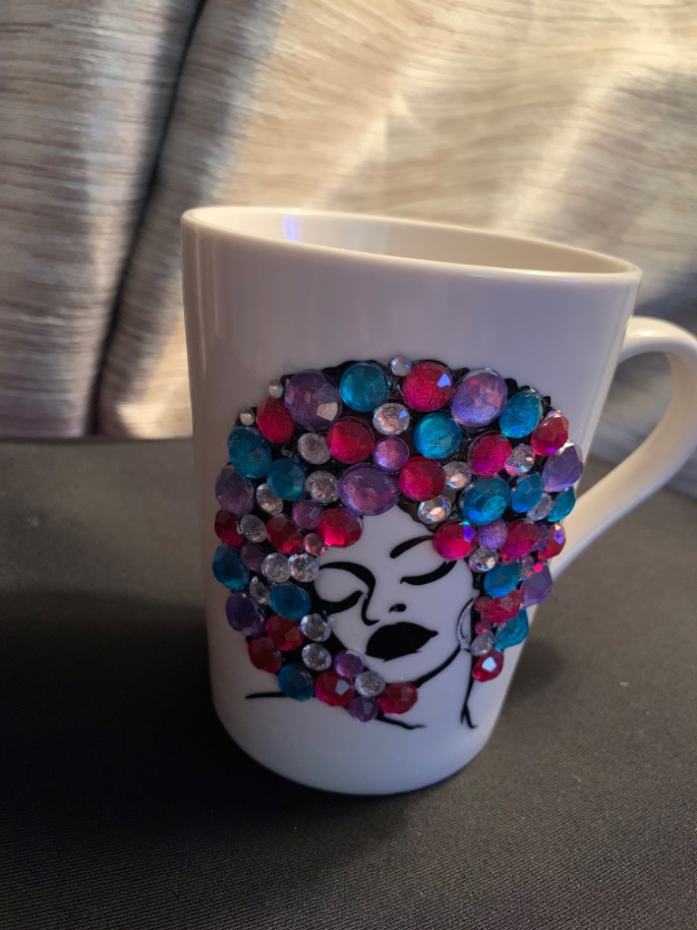 Custom Rhinestone Mug