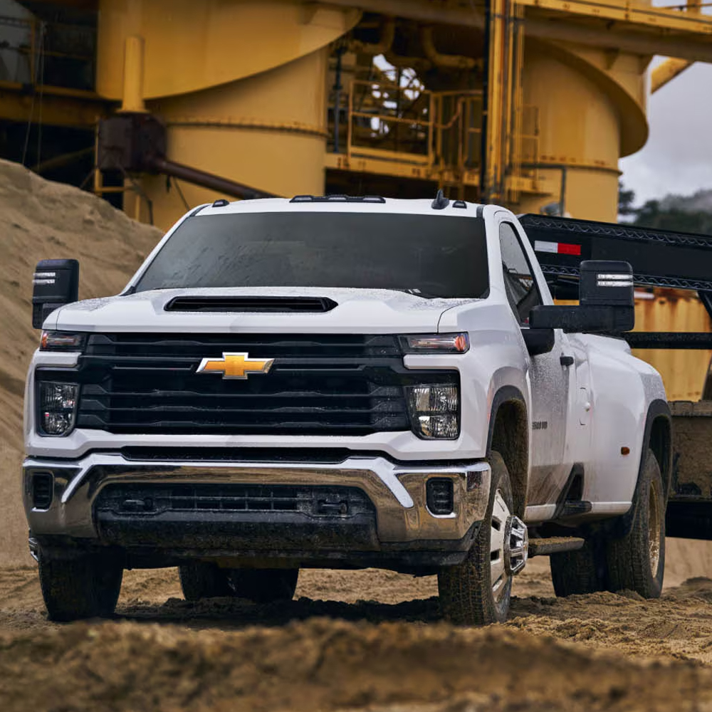 Chevrolet Silverado 3500 heavy-duty pickup truck with maximum towing and payload capacity