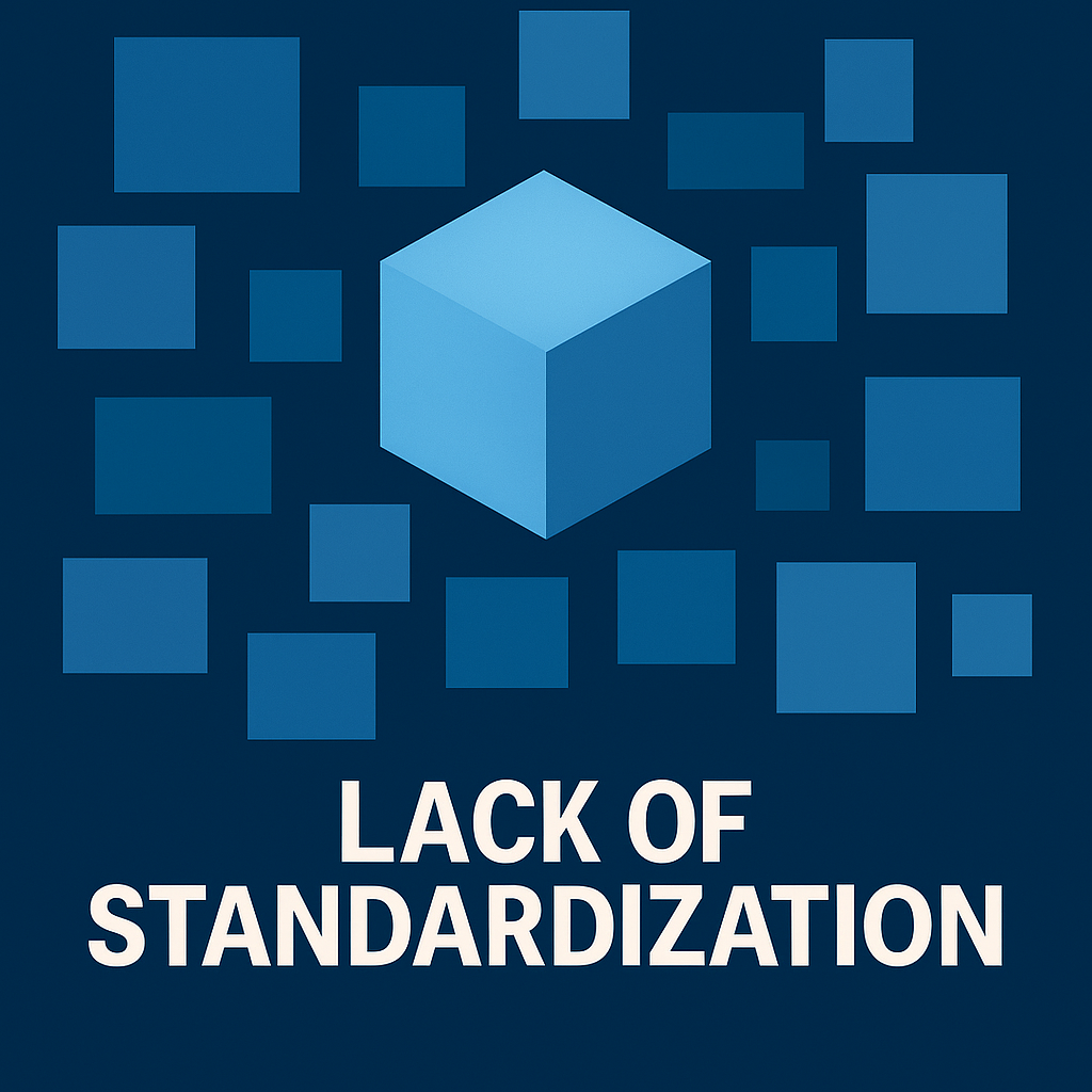Lack of standardization in IT systems