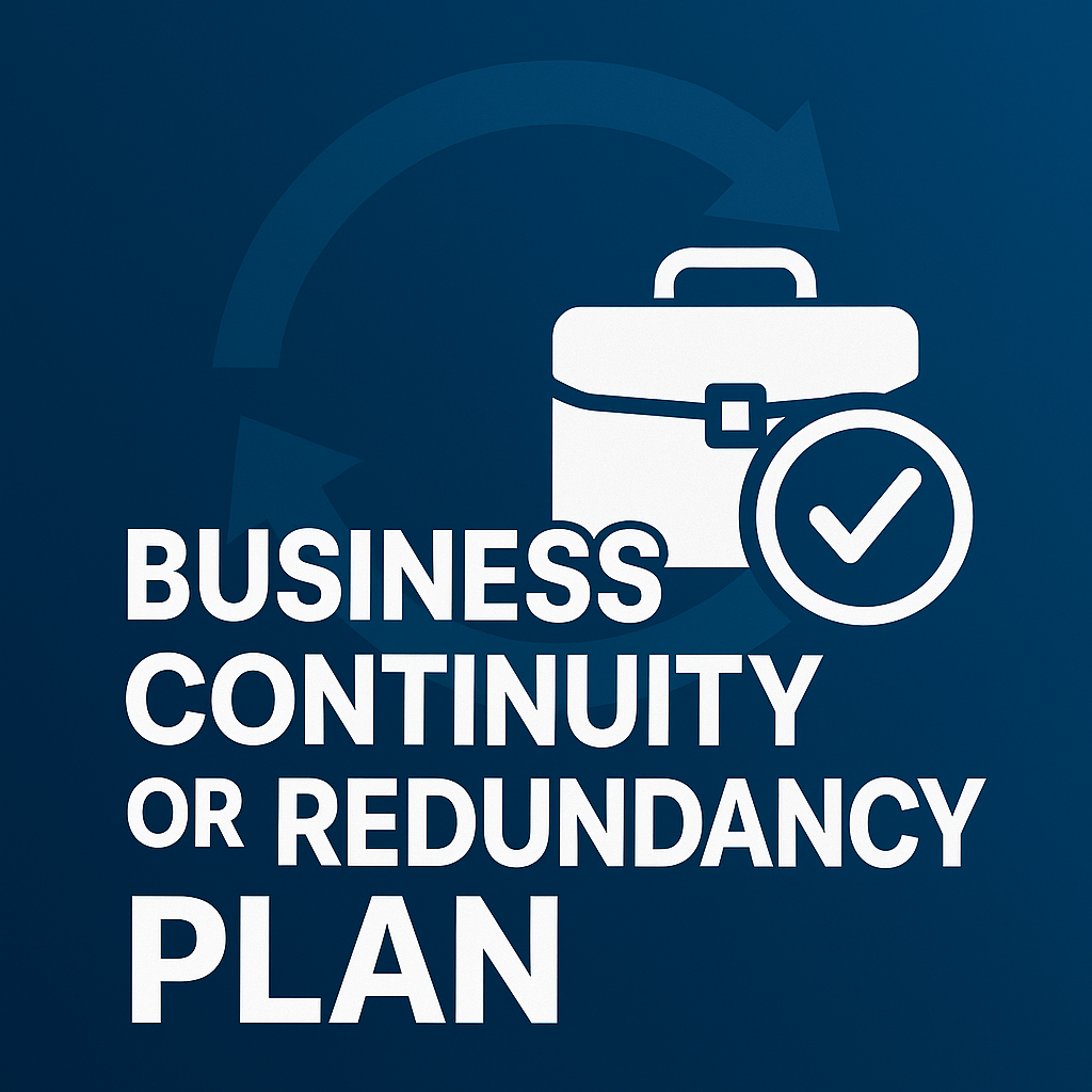 Business continuity and redundancy planning
