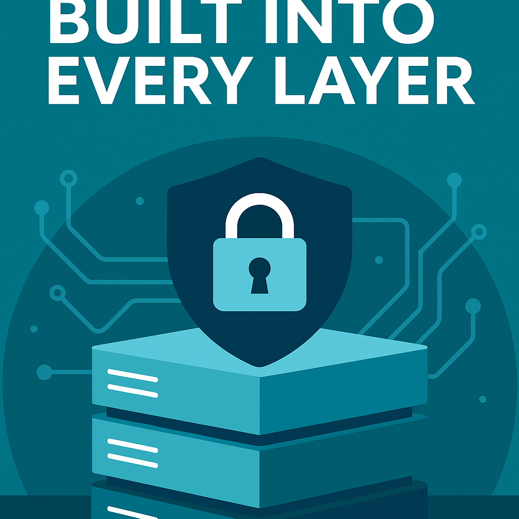 Cybersecurity built into every layer