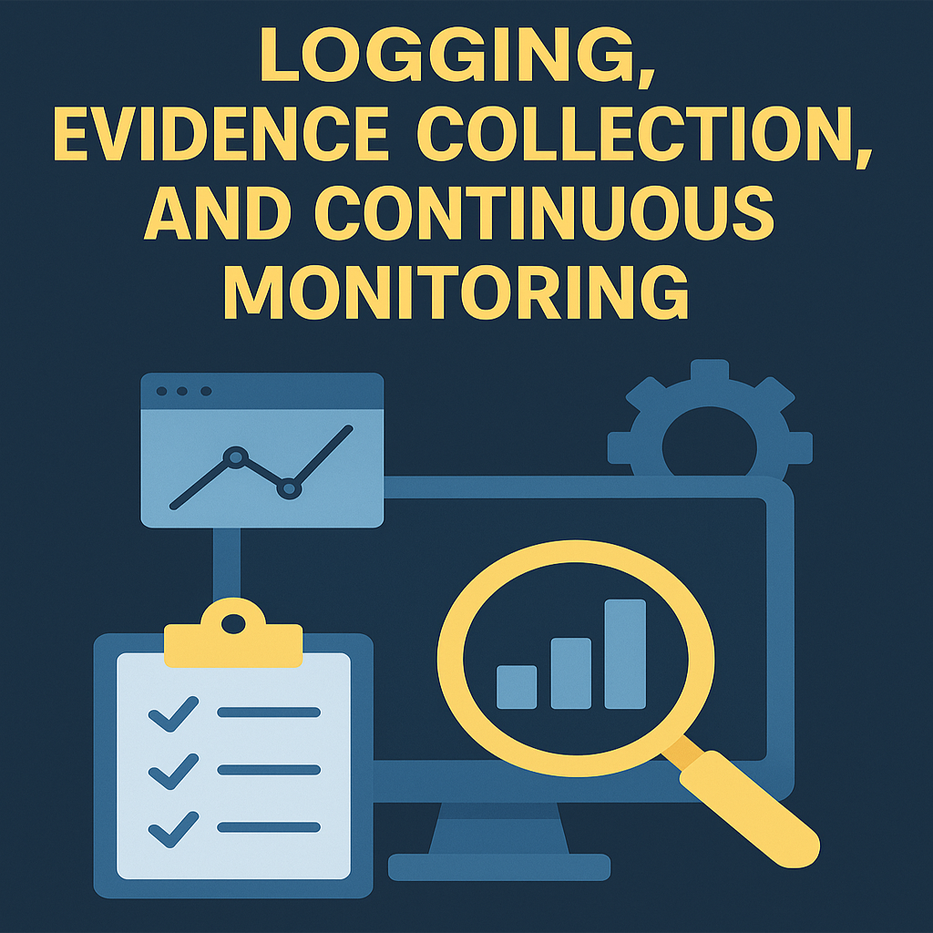 Logging, evidence collection, and monitoring — Joseph Marashlian CIO