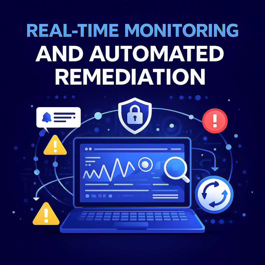 Real-time monitoring and automated remediation