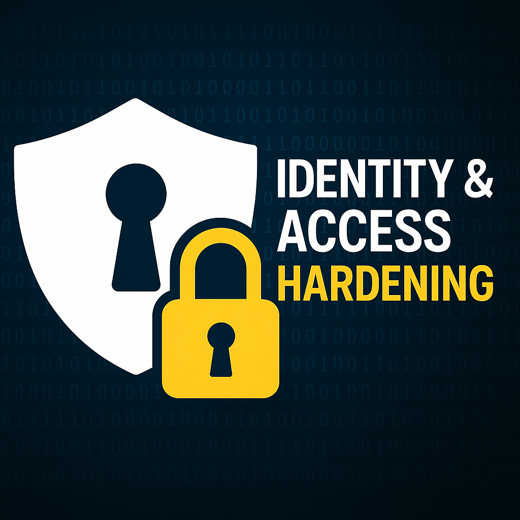 Identity and access hardening — Joseph Marashlian CIO