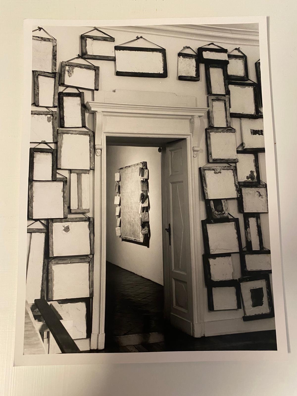 Installazioni delle opere di Aldo Ferrara e Bruno Romano. Fotografie di Paolo Pellion di Persano