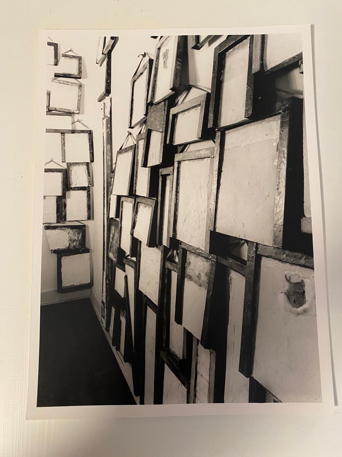 Installazioni delle opere di Aldo Ferrara e Bruno Romano. Fotografie di Paolo Pellion di Persano