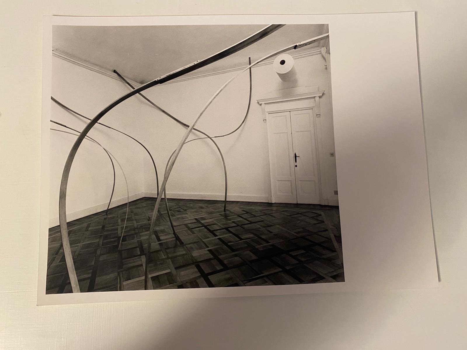 Installazioni delle opere di Aldo Ferrara e Bruno Romano. Fotografie di Paolo Pellion di Persano