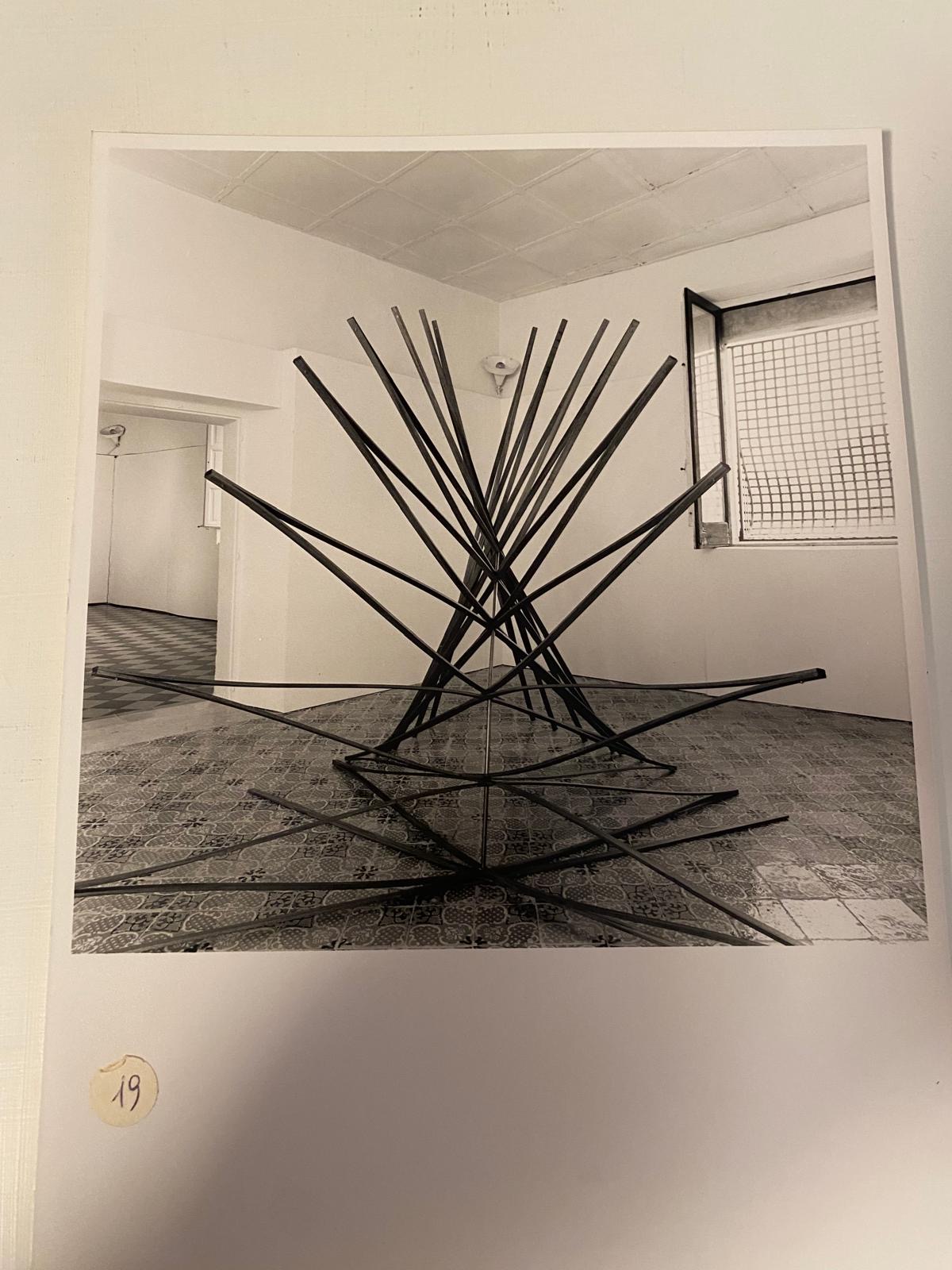 Installazioni delle opere di Aldo Ferrara e Bruno Romano. Fotografie di Paolo Pellion di Persano