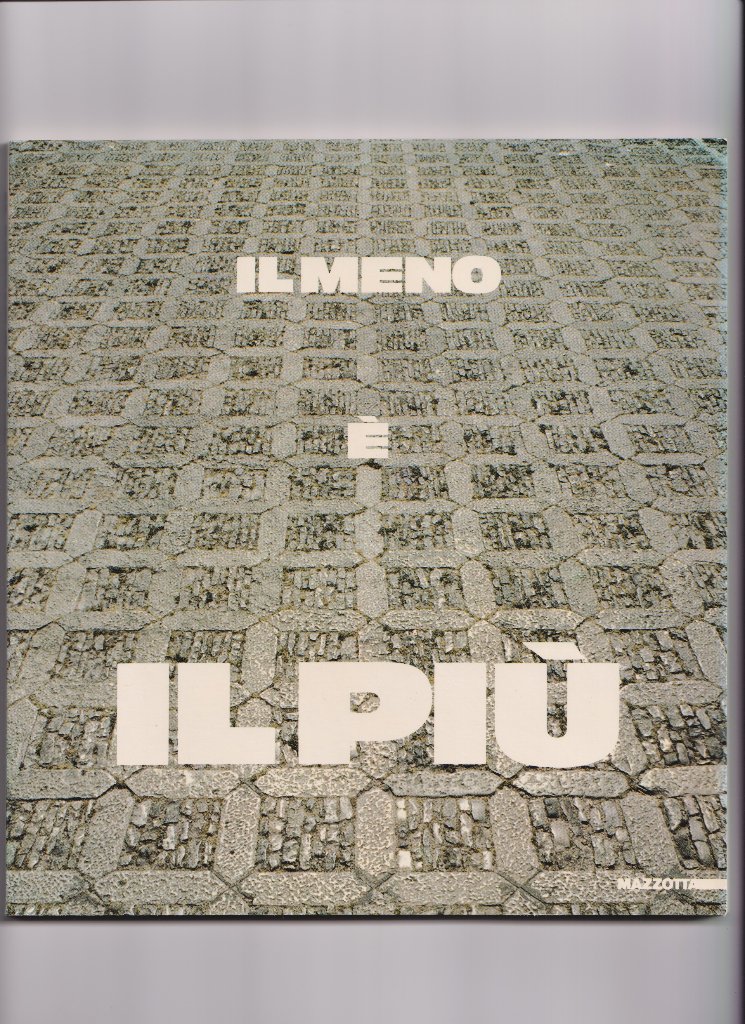 Il meno e il più. Per un'astrazione povera