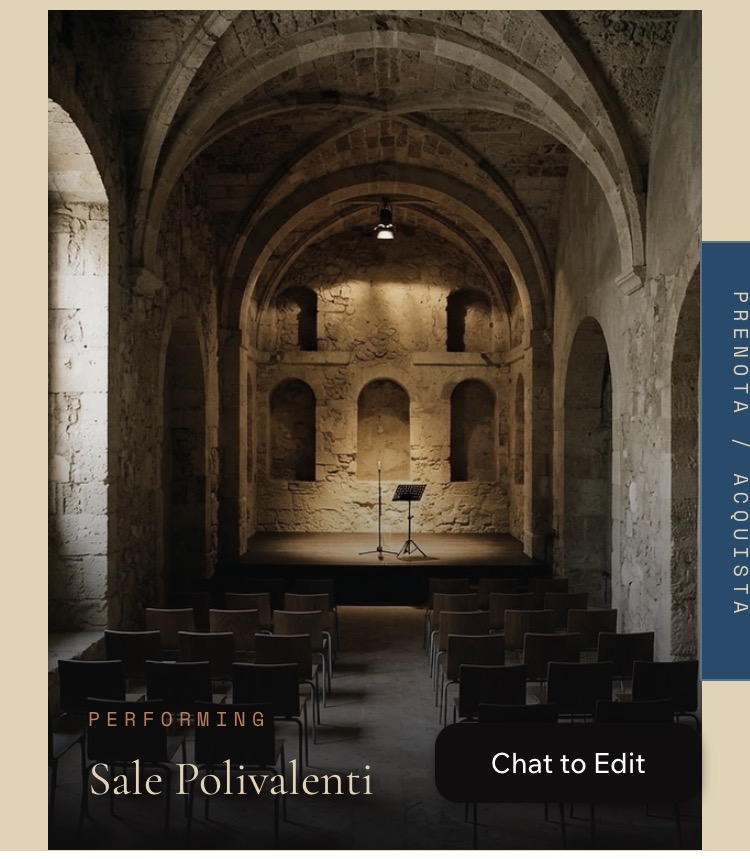 Sale polivalenti — Palazzo Bosco