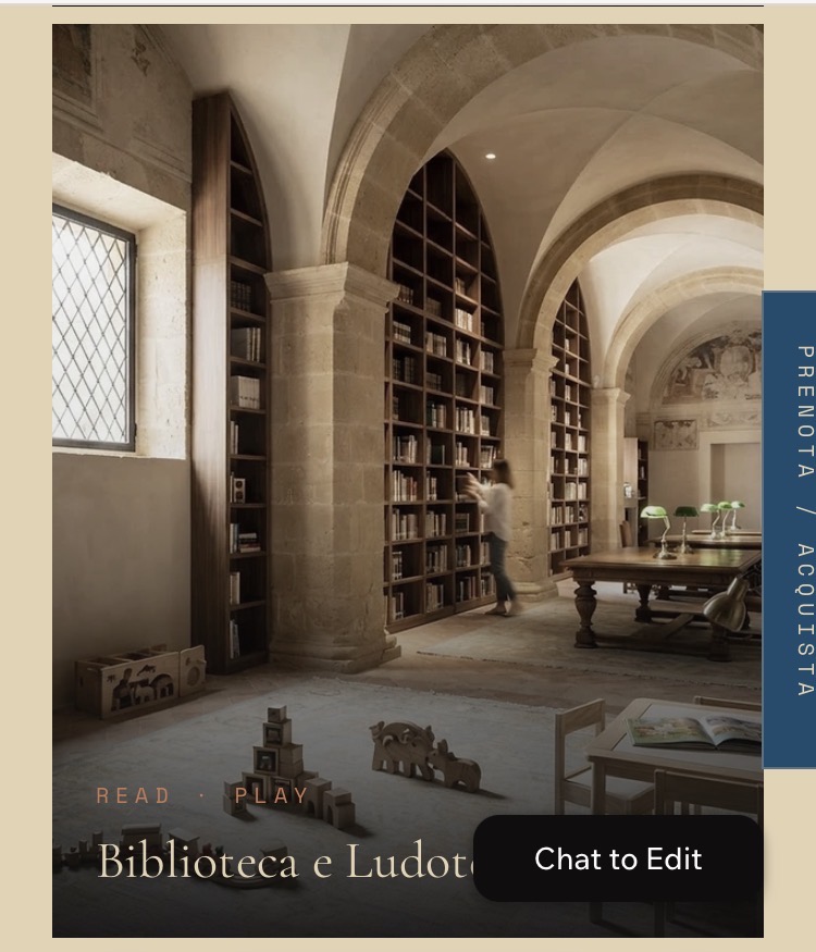 Biblioteca e ludoteca — Palazzo Bosco