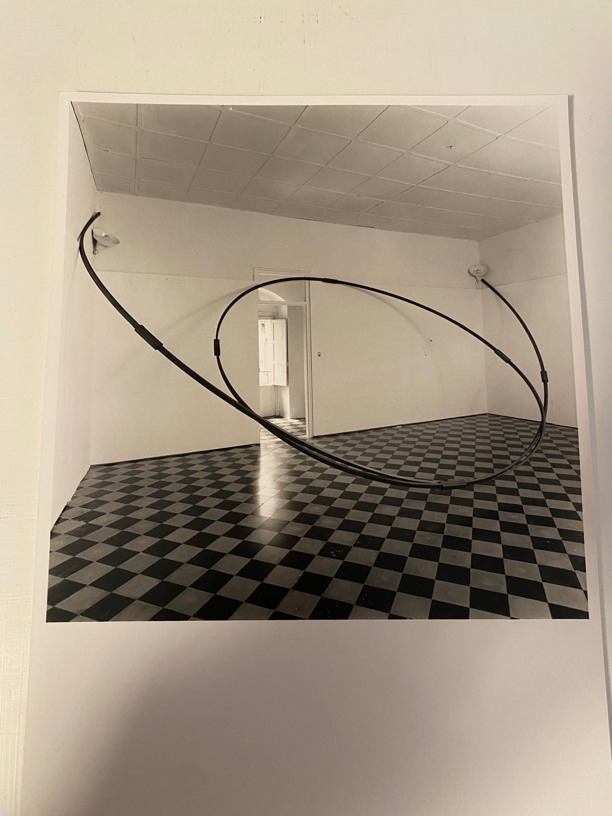 Installazioni delle opere di Aldo Ferrara e Bruno Romano. Fotografie di Paolo Pellion di Persano