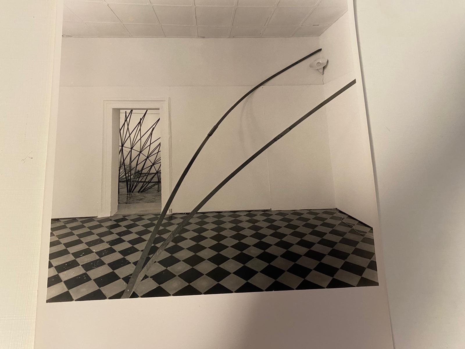 Installazioni delle opere di Aldo Ferrara e Bruno Romano. Fotografie di Paolo Pellion di Persano