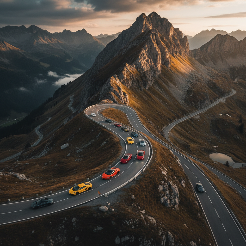 Alpine Pässe
