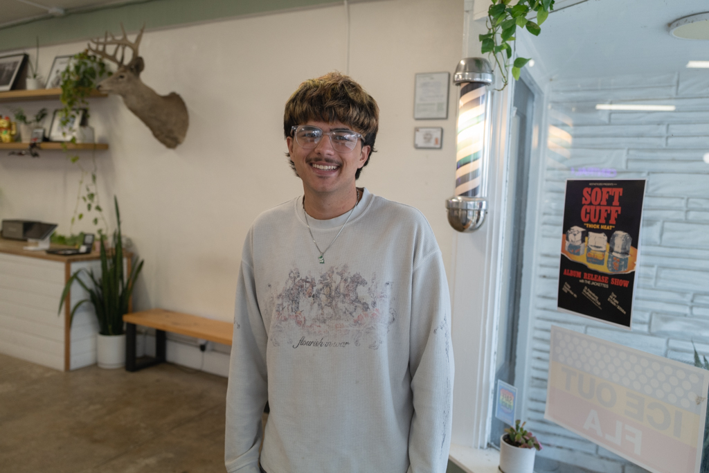 Anthony, Junior Barber at Central Oak Barber Co.