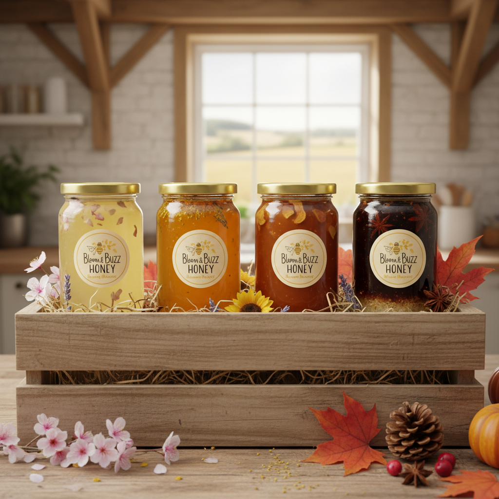 Seasonal Honey Sampler - 6oz