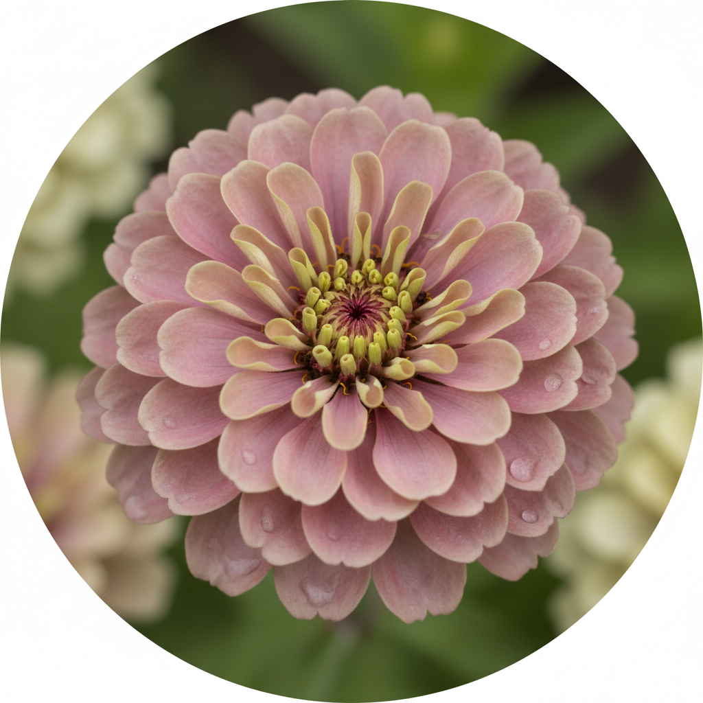 Queen Red Lime Zinnia