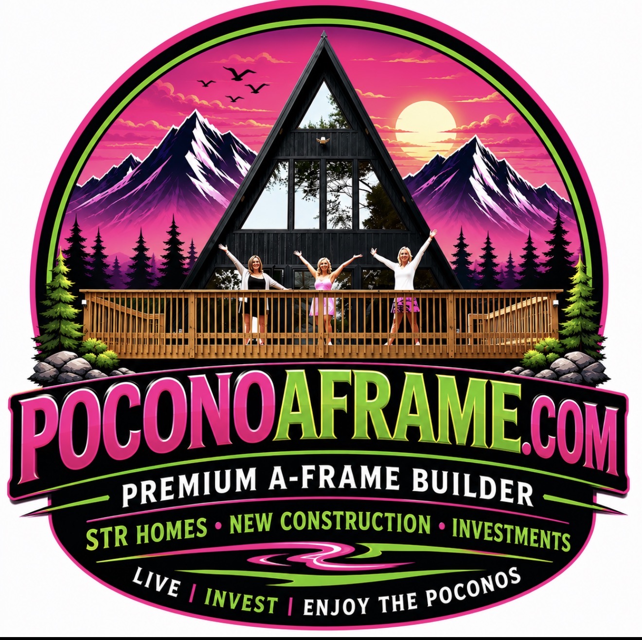POCONOA-FRAME.COM — Premium A-Frame Builder