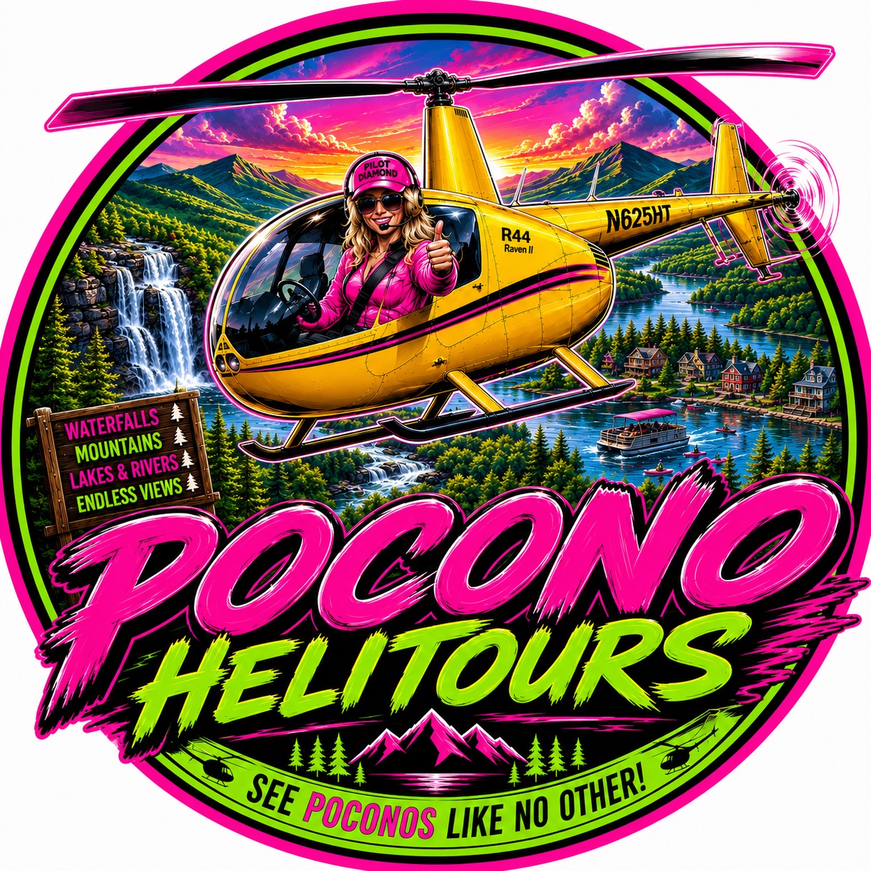 Pocono Helitours — See Poconos Like No Other!