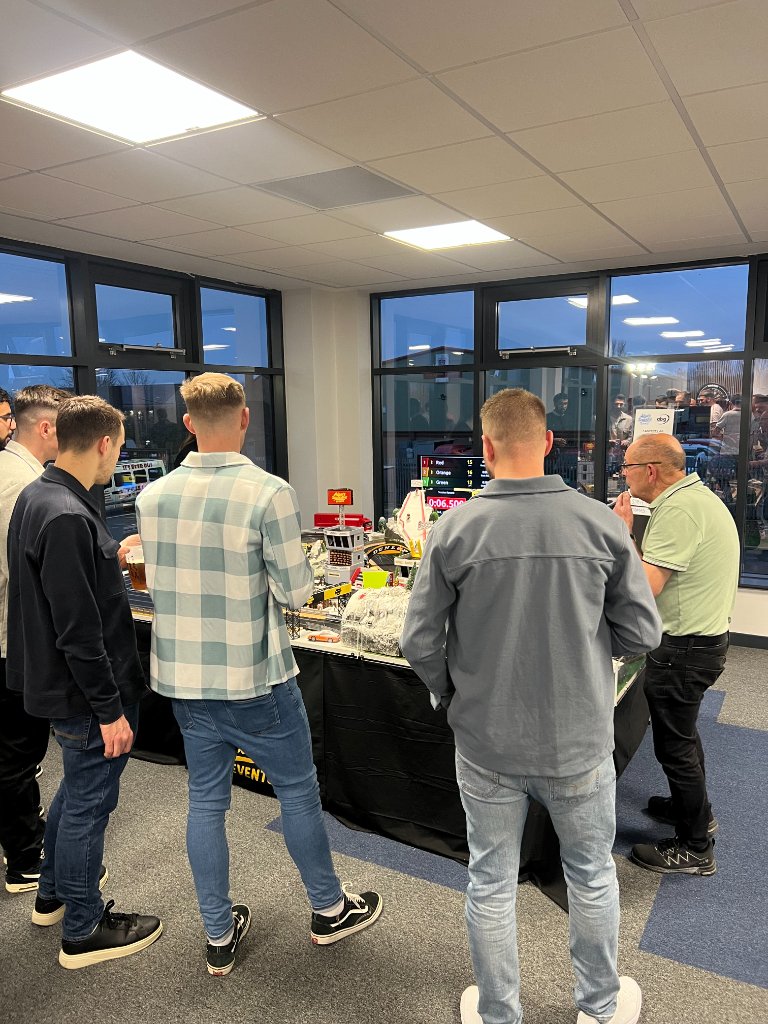 Corporate Scalextric event