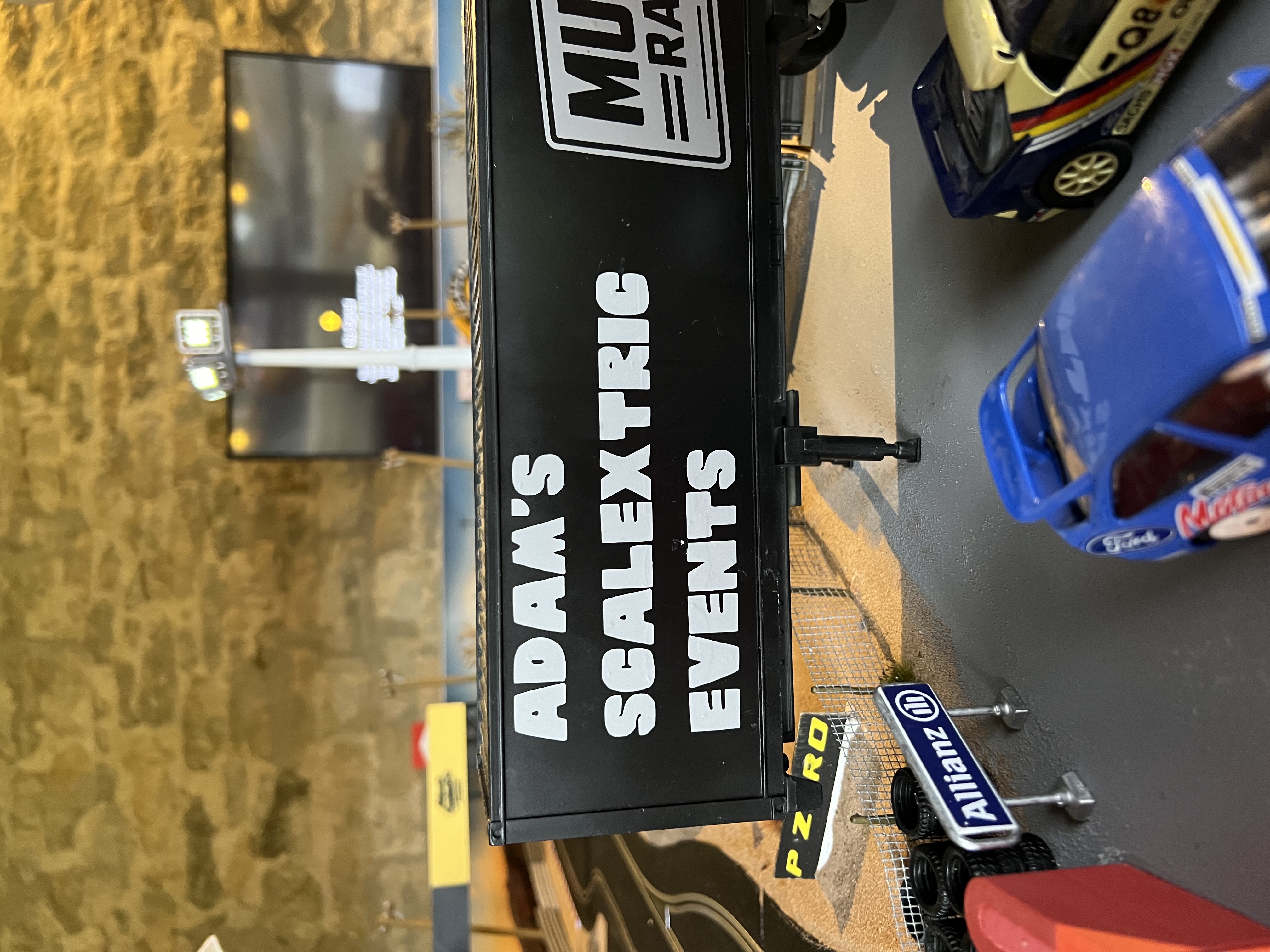 India and Owen's Wedding – Witney — Wedding Scalextric event photo 2