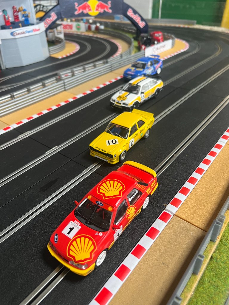 Classic Ford Show Scalextric racing experience