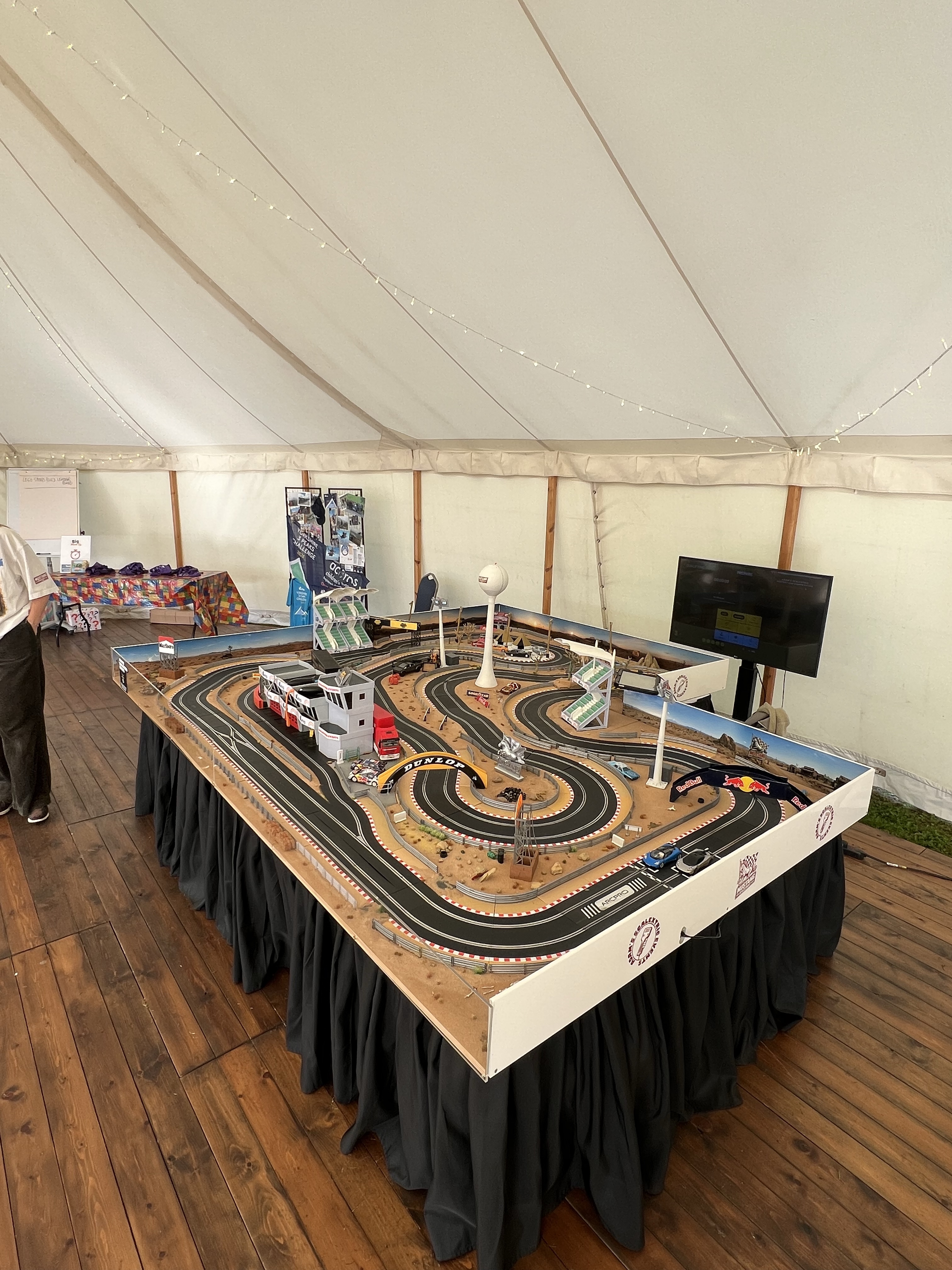 Walsall Housing Group (whg) – Penkridge — Corporate Party Scalextric event photo 5