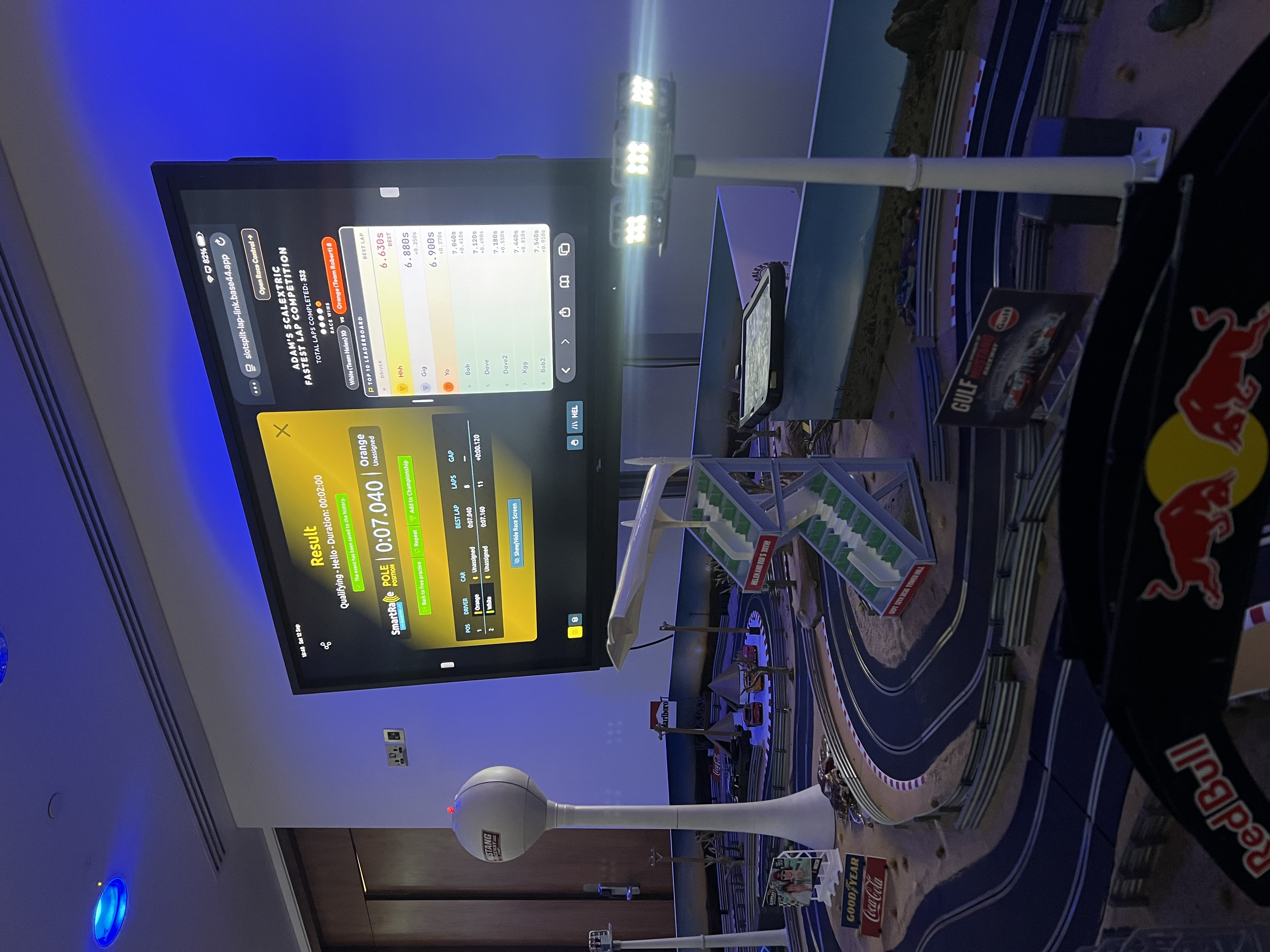 Helen & Rob's 30th Wedding Anniversary — Wedding Scalextric event photo 8