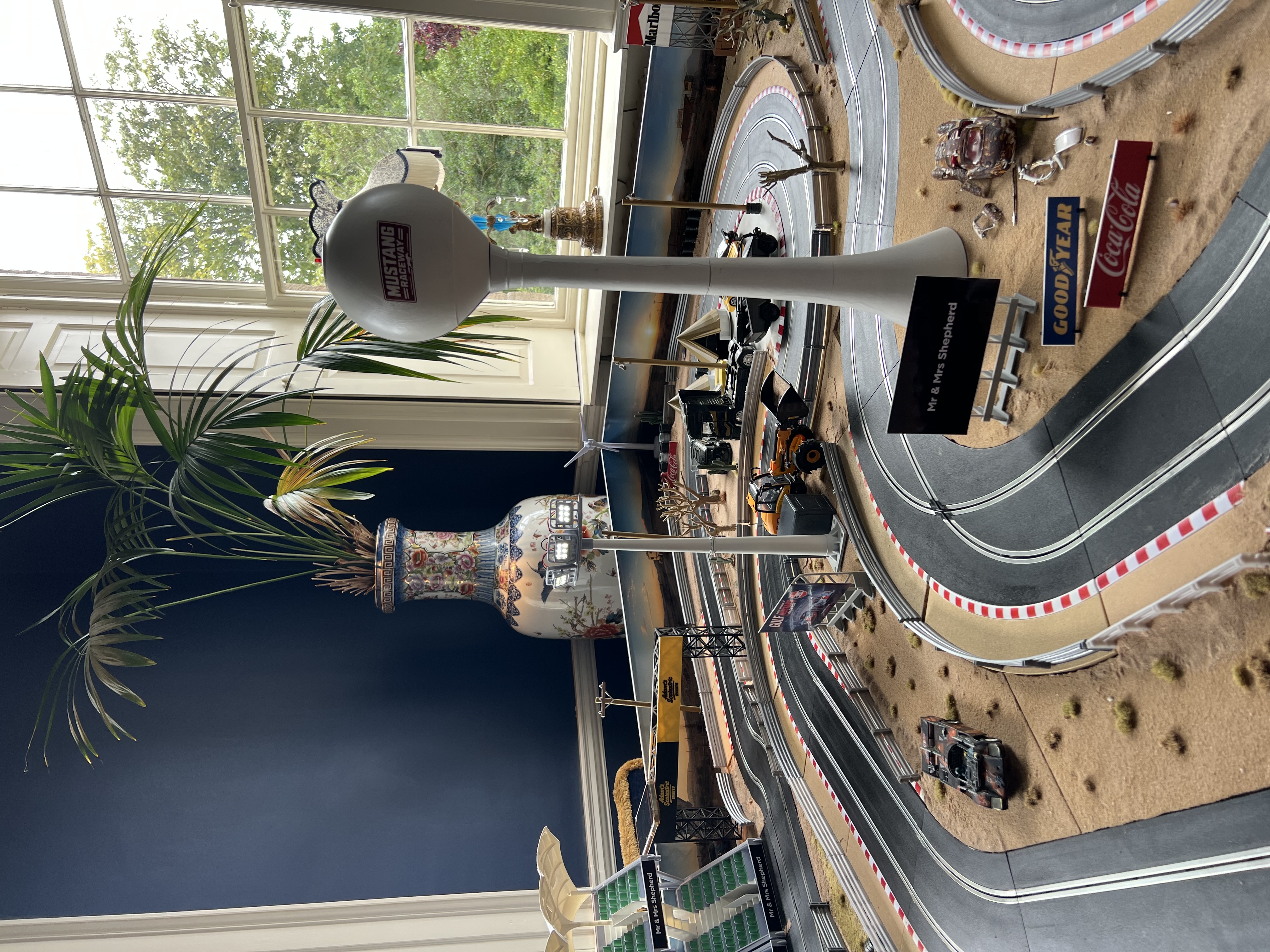 Mr & Mrs Shepherd Wedding — Wedding Scalextric event photo 4