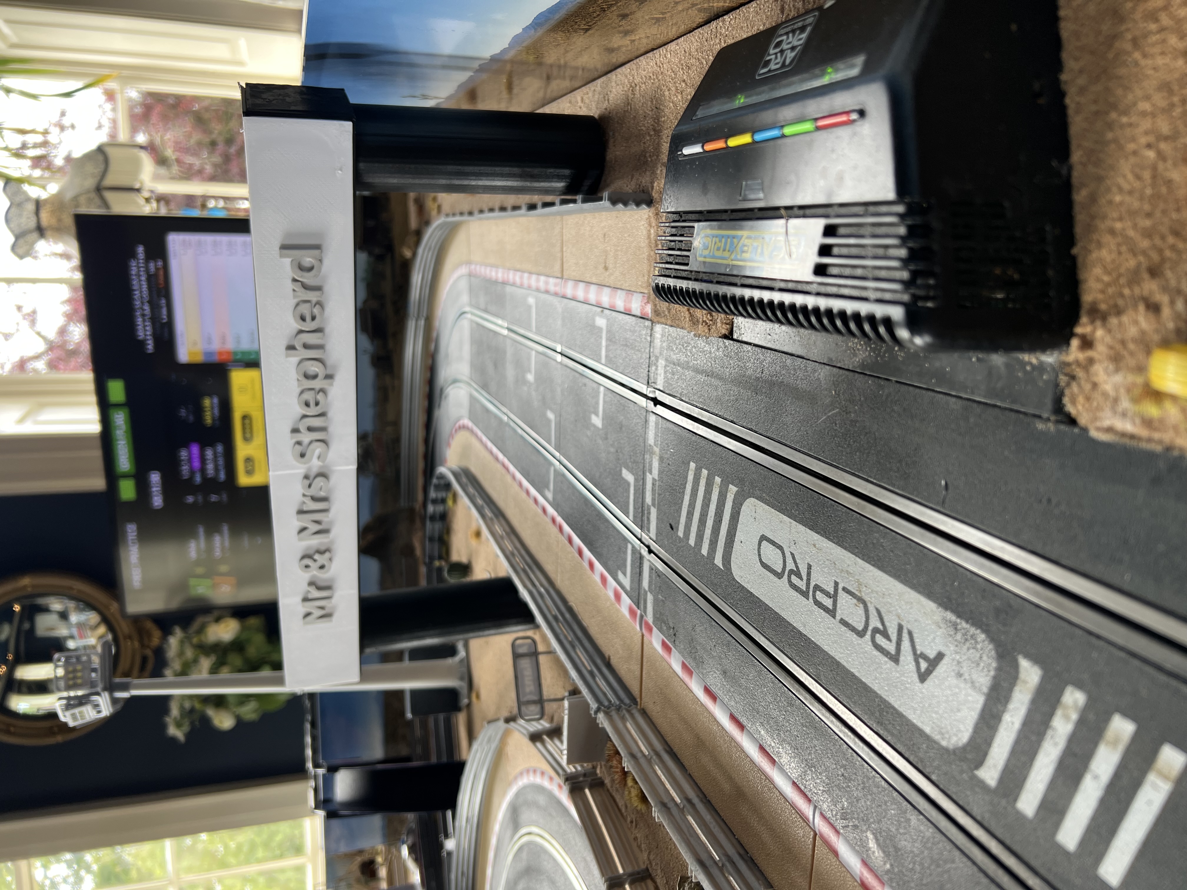 Mr & Mrs Shepherd Wedding at Alnwick, Northumberland — Scalextric event photo 1