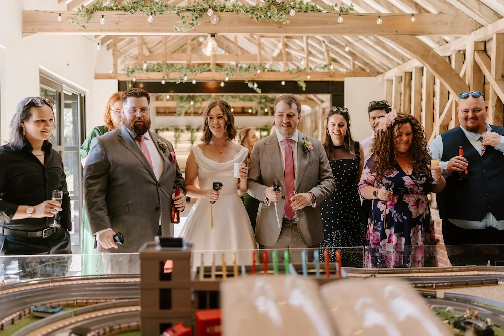 Weddings & Private Events — professional Scalextric hire by Adam's Scalextric Events