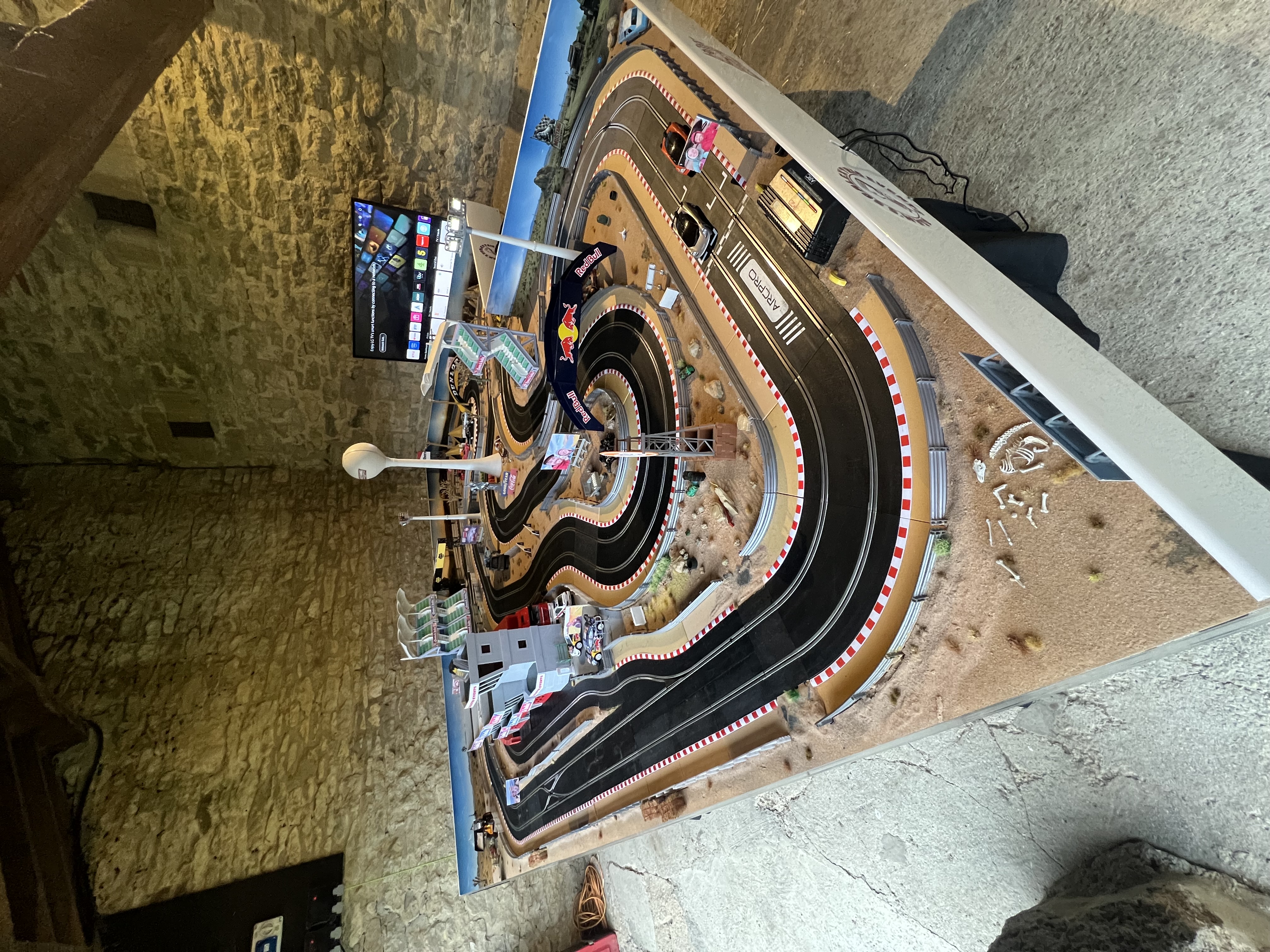 India and Owen's Wedding – Witney — Wedding Scalextric event photo 6