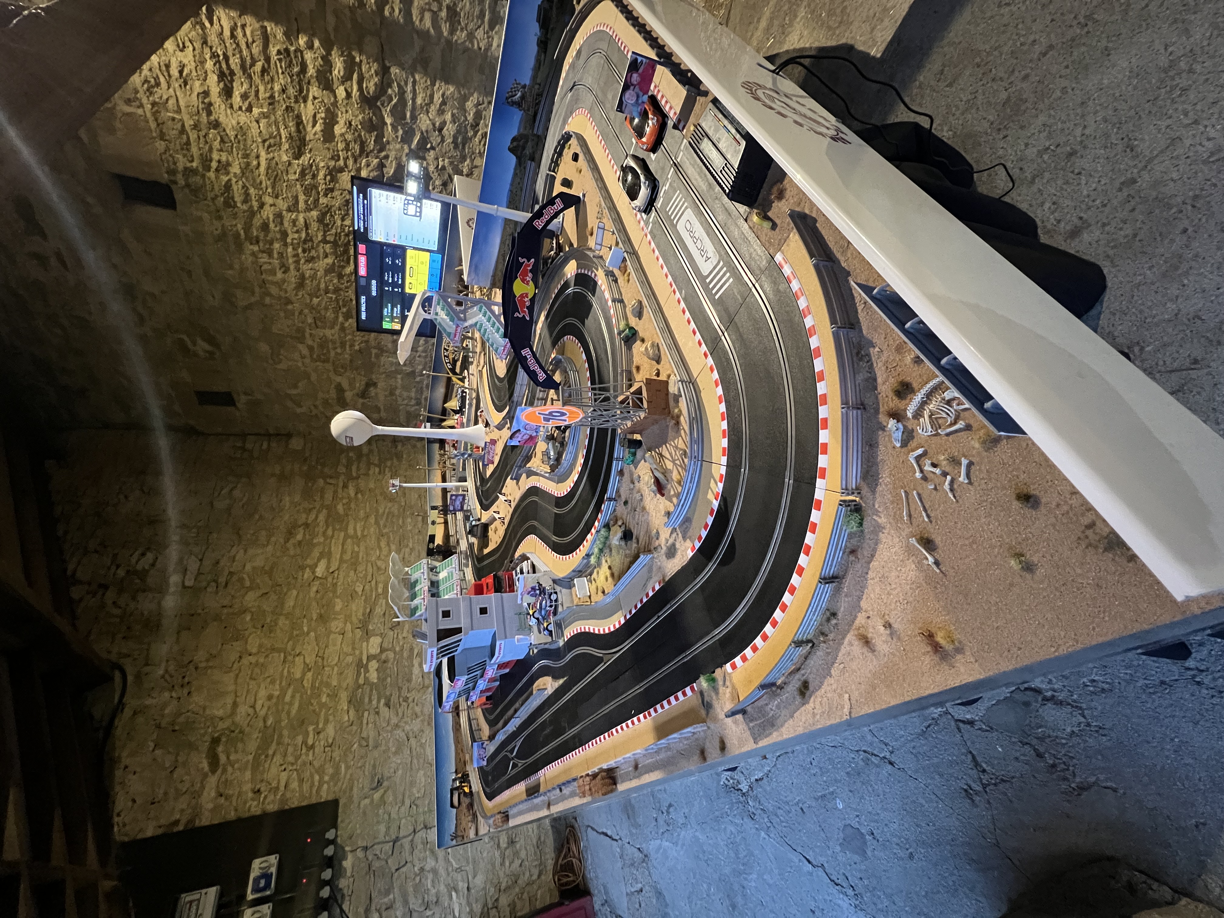 India and Owen's Wedding – Witney — Wedding Scalextric event photo 8
