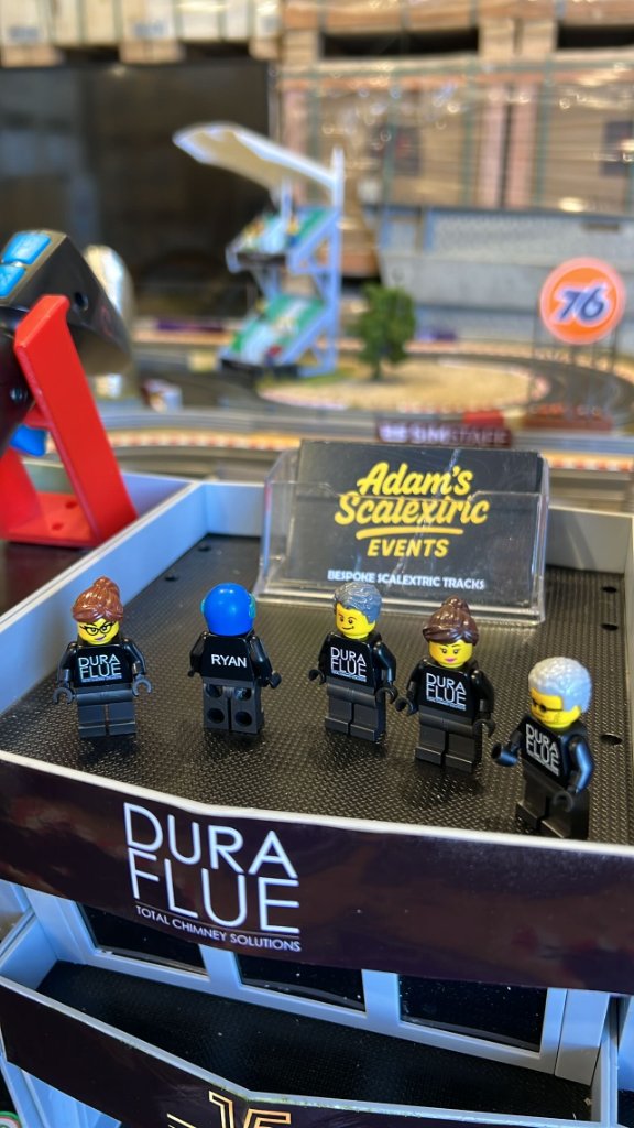 Flue & Ducting Ltd 15th Birthday Scalextric event