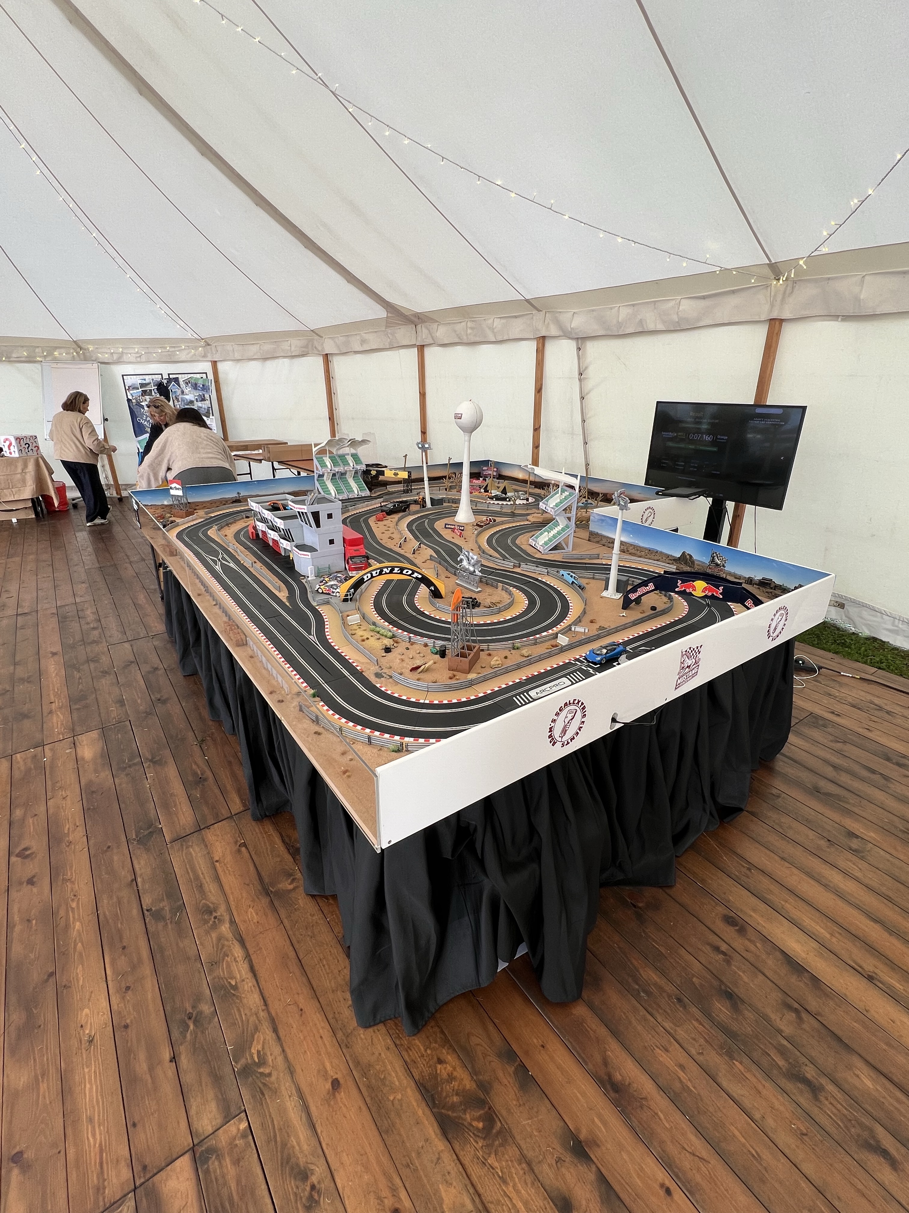 Walsall Housing Group (whg) – Penkridge — Corporate Party Scalextric event photo 2