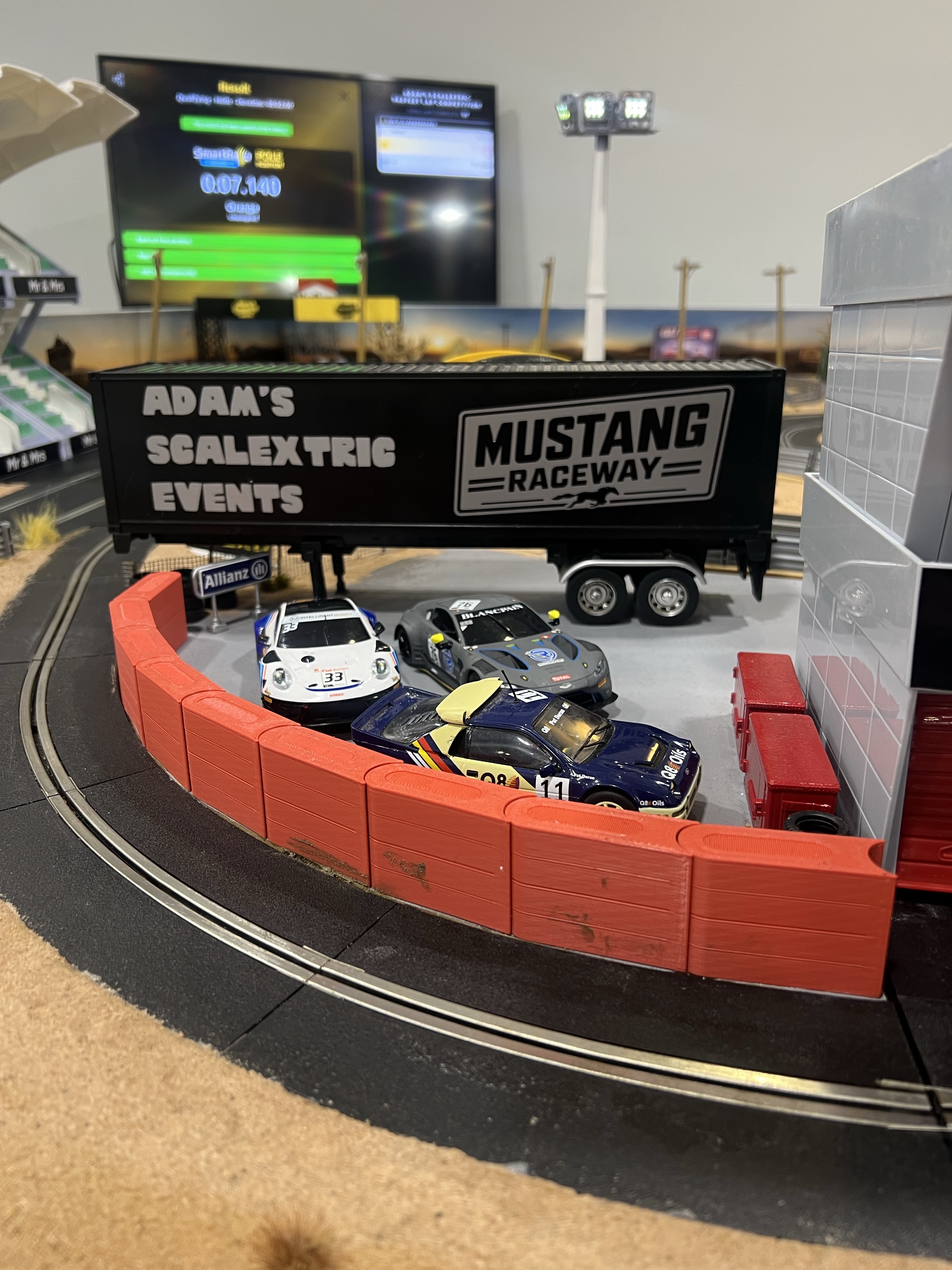 Lee and Briony's Wedding – Bournemouth — Wedding Scalextric event photo 2