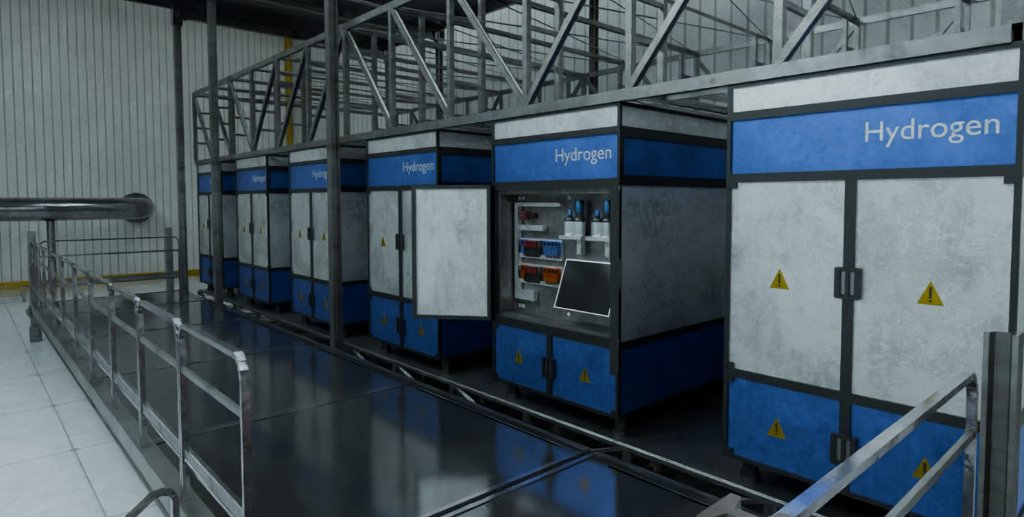 Digital Twin scenario 3D virtuale 2