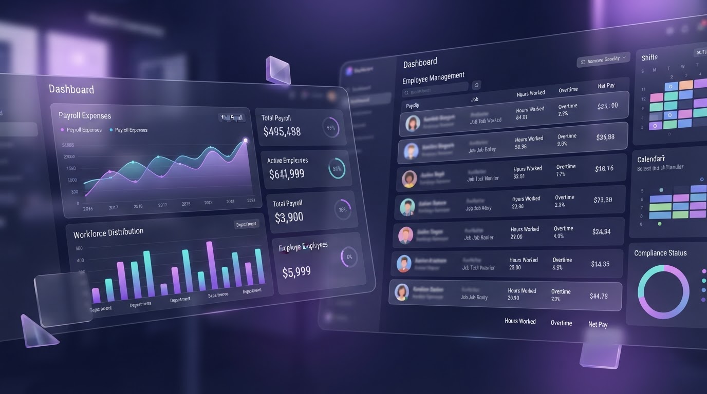 Payroll run interface preview