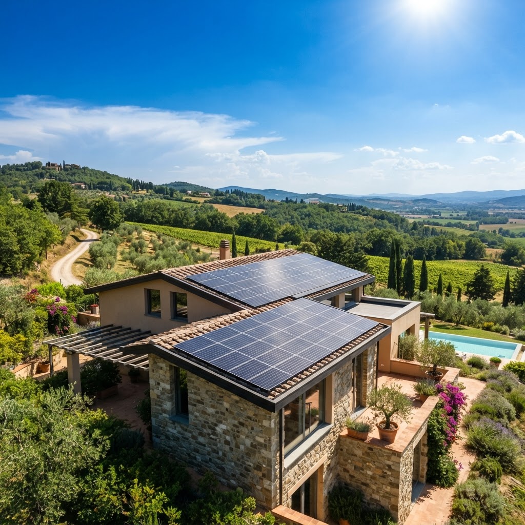 Trasforma il sole in energia pulita