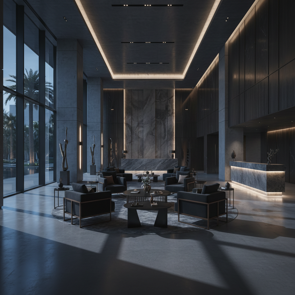 Luxury hospitality architecture